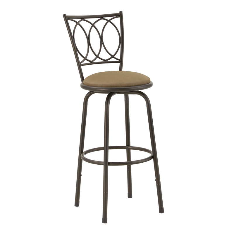 Three Posts Abrams Swivel Bar Stool & Reviews Wayfair Canada